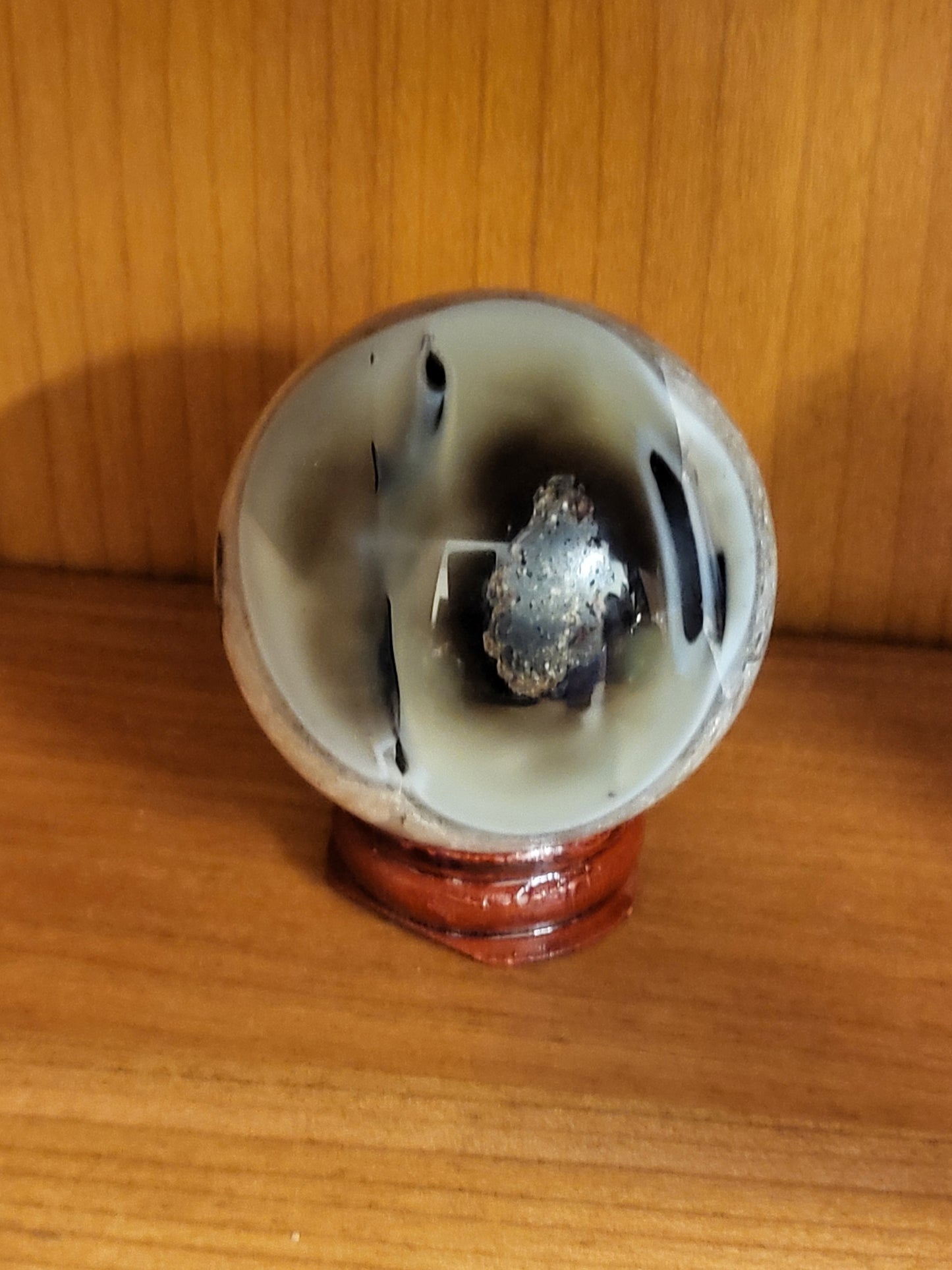 Orca Agate Sphere