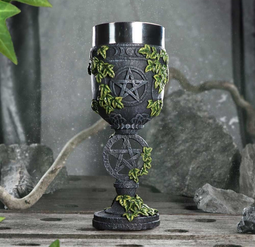Aged Pentagram Goblet