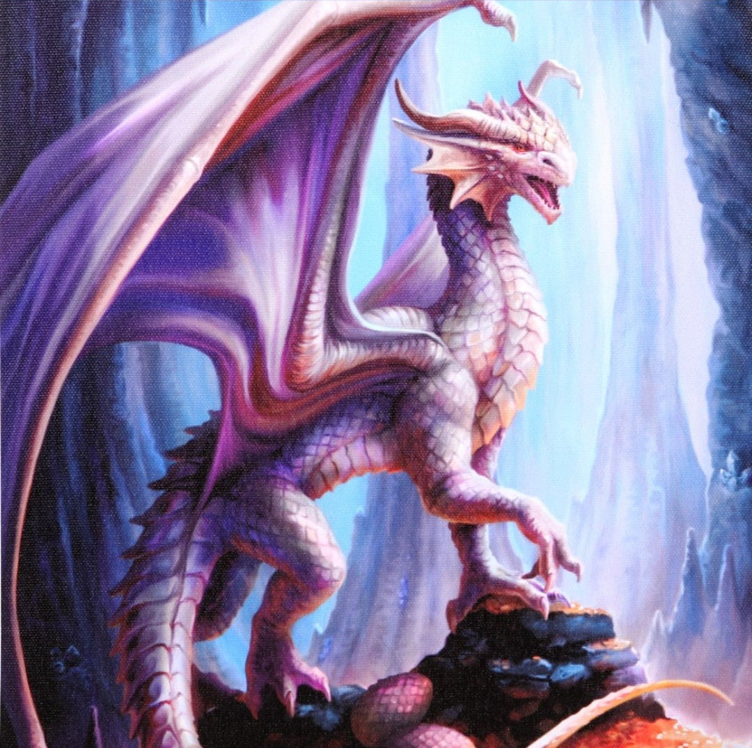Treasure Trove Canvas Plaque - Anne Stokes