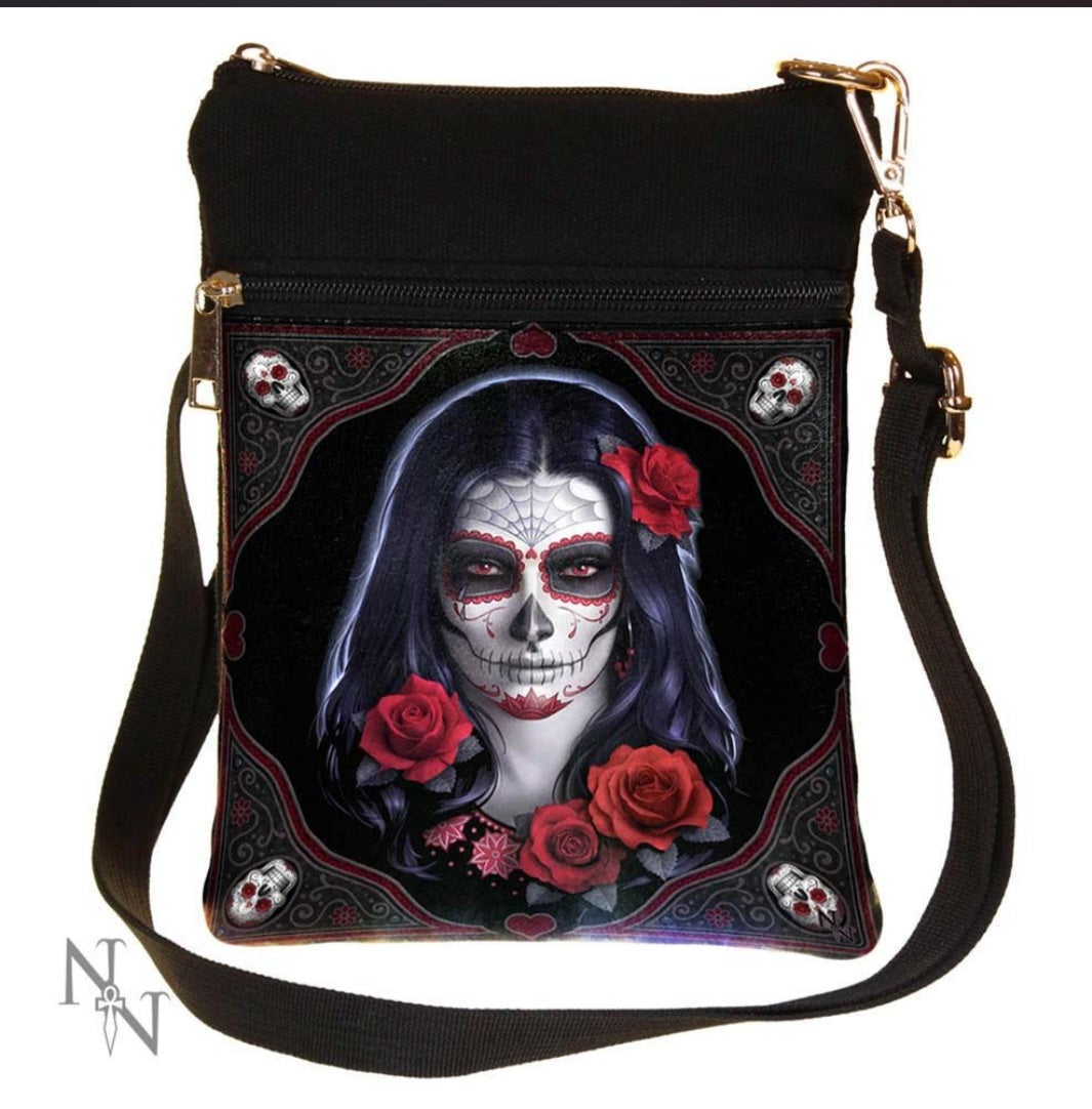 Sugar Skull Shoulder Bag