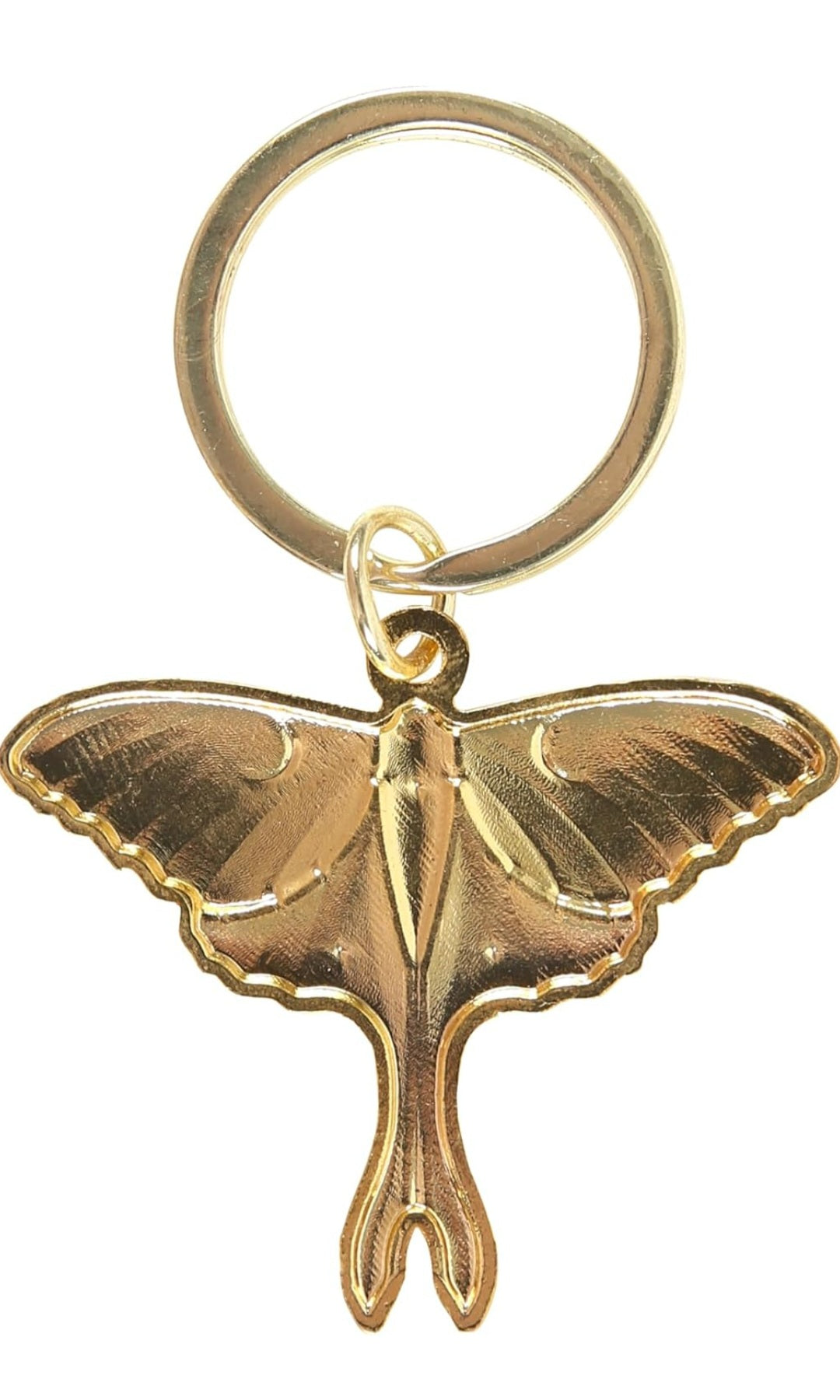 Luna Moth Keyring