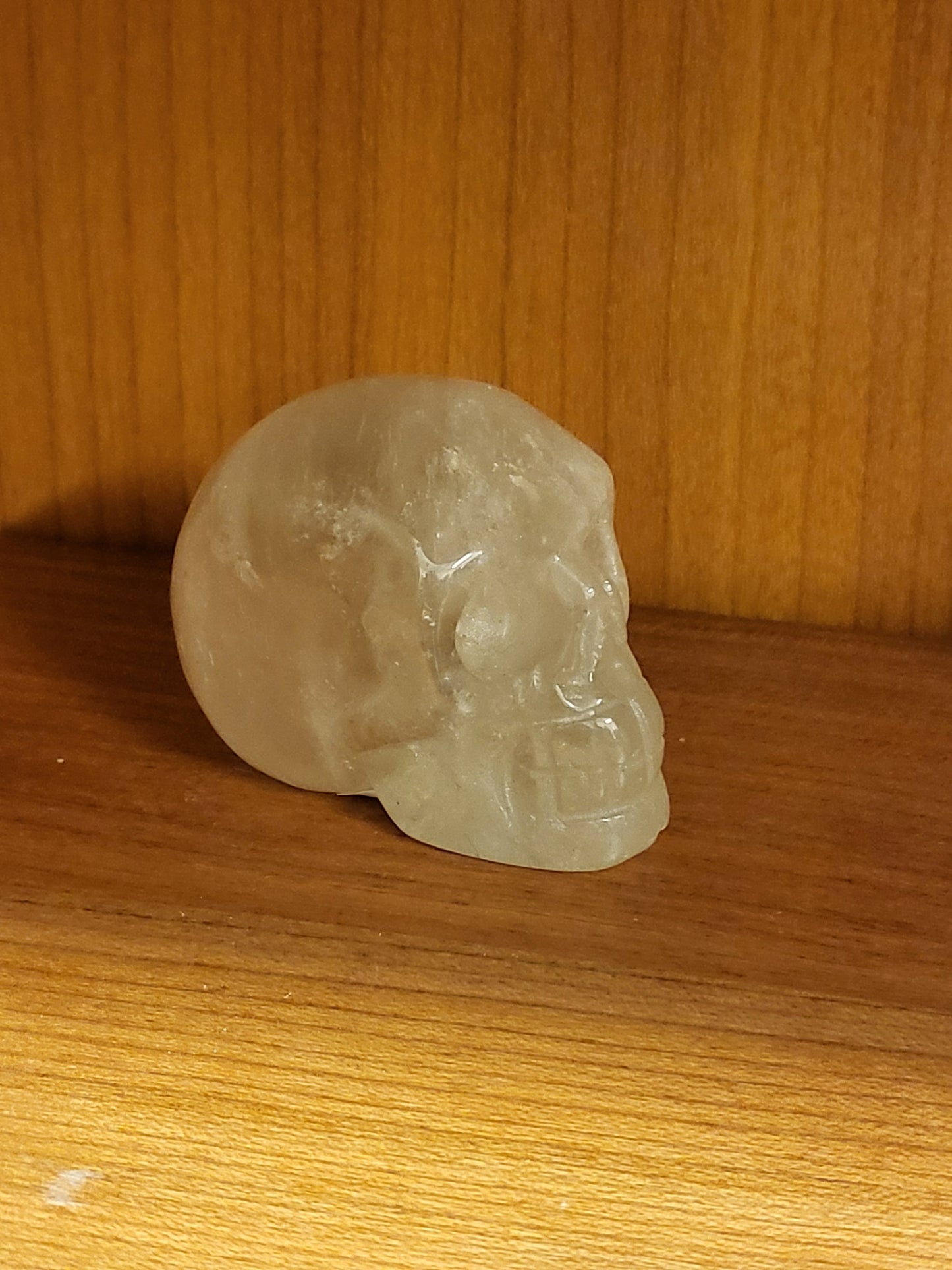Smoky Quartz Crystal Skull
