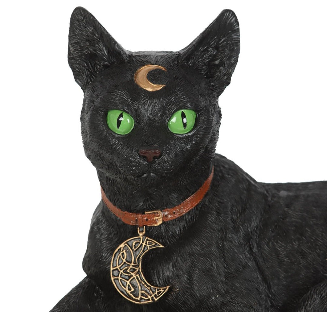 Black Cat Laying Down Ornament