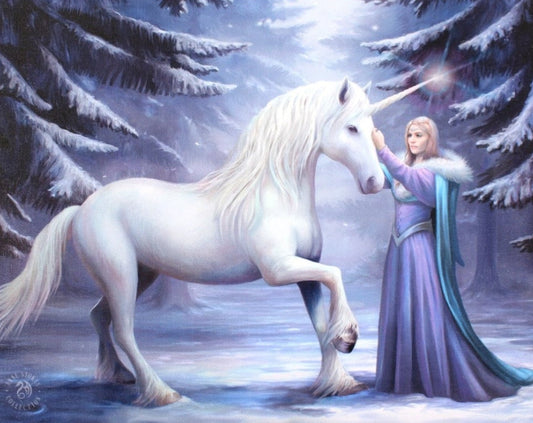 Pure Magic Canvas Plaque - Anne Stokes