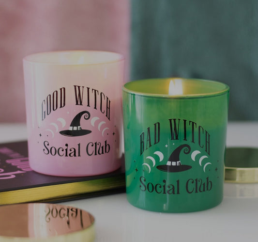 Good Witch/Bad Witch Candle Set