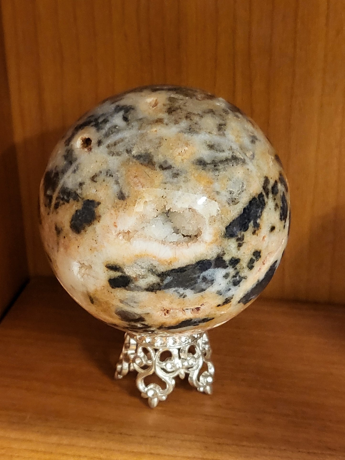 Zebra Jasper Sphere