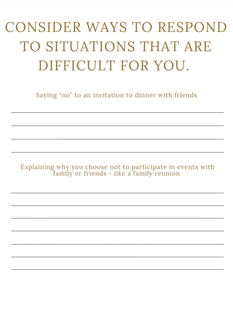Being an Introvert Journal