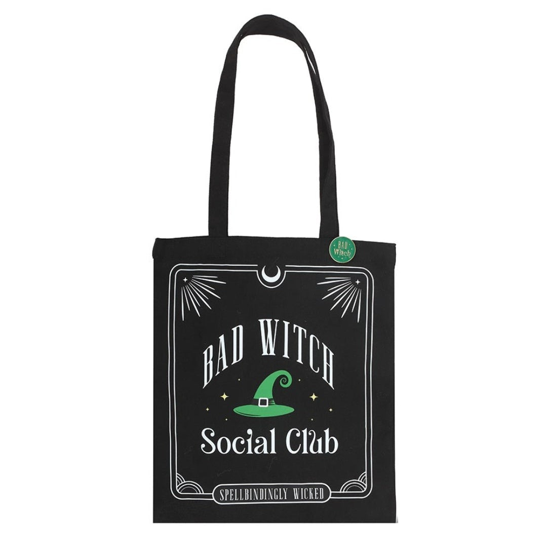 Bad Witch Social Club Tote Bag