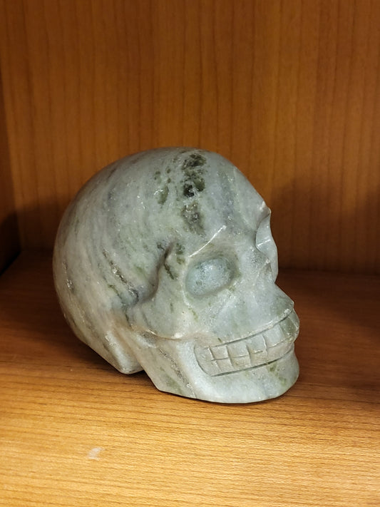 Serpentine Crystal Skull