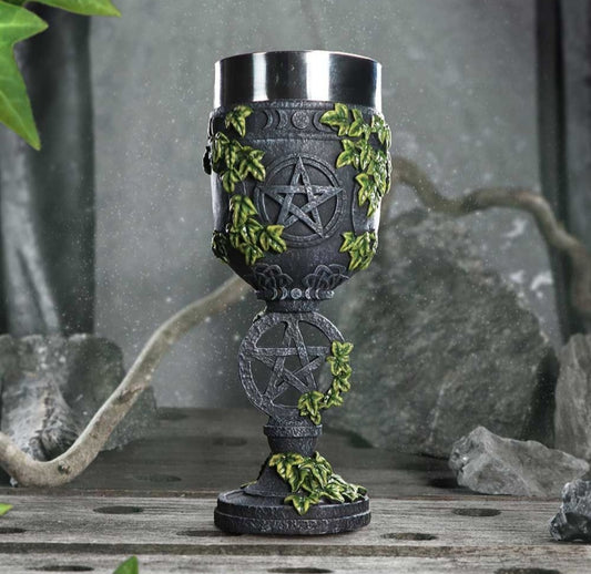 Aged Pentagram Goblet
