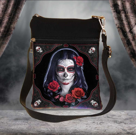 Sugar Skull Shoulder Bag