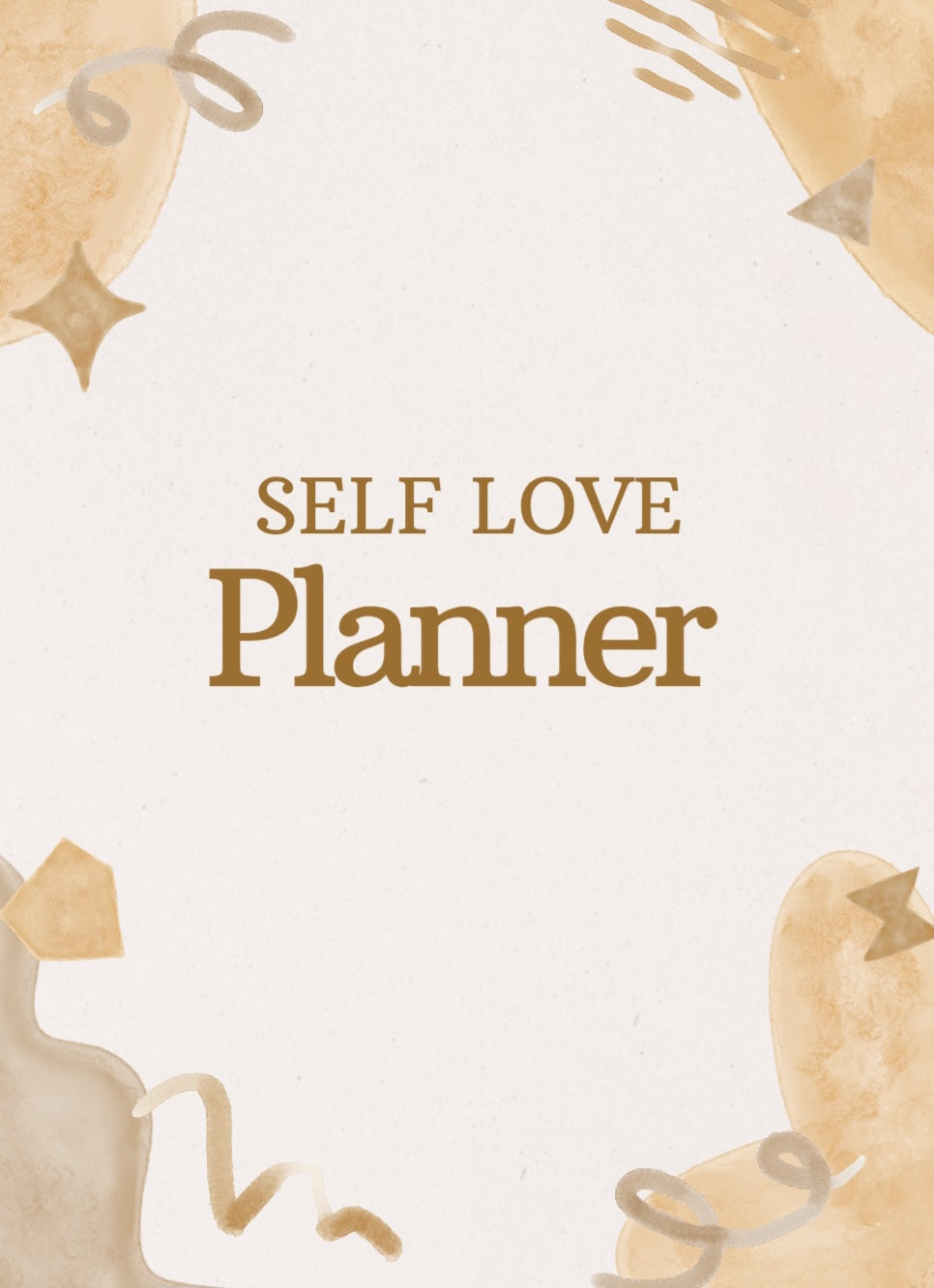 Self Love Planner