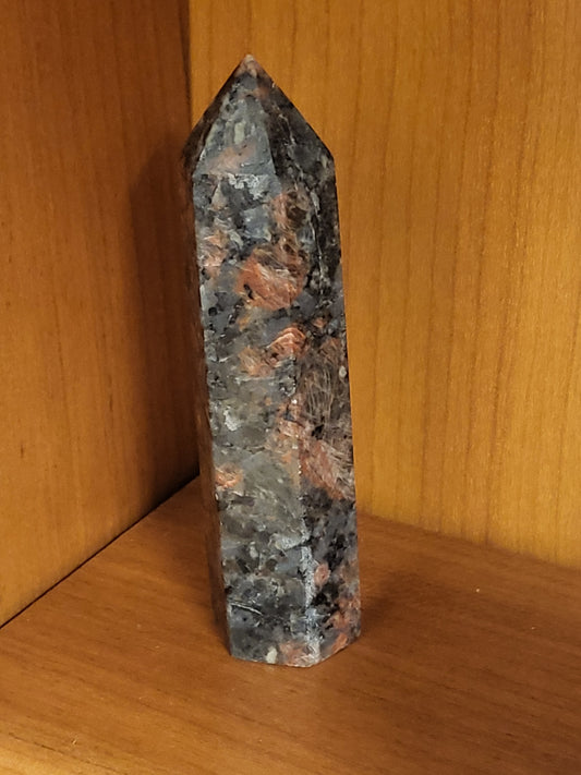 Red Larvikite Tower
