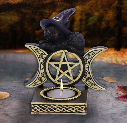 Black Magic Tealight Holder