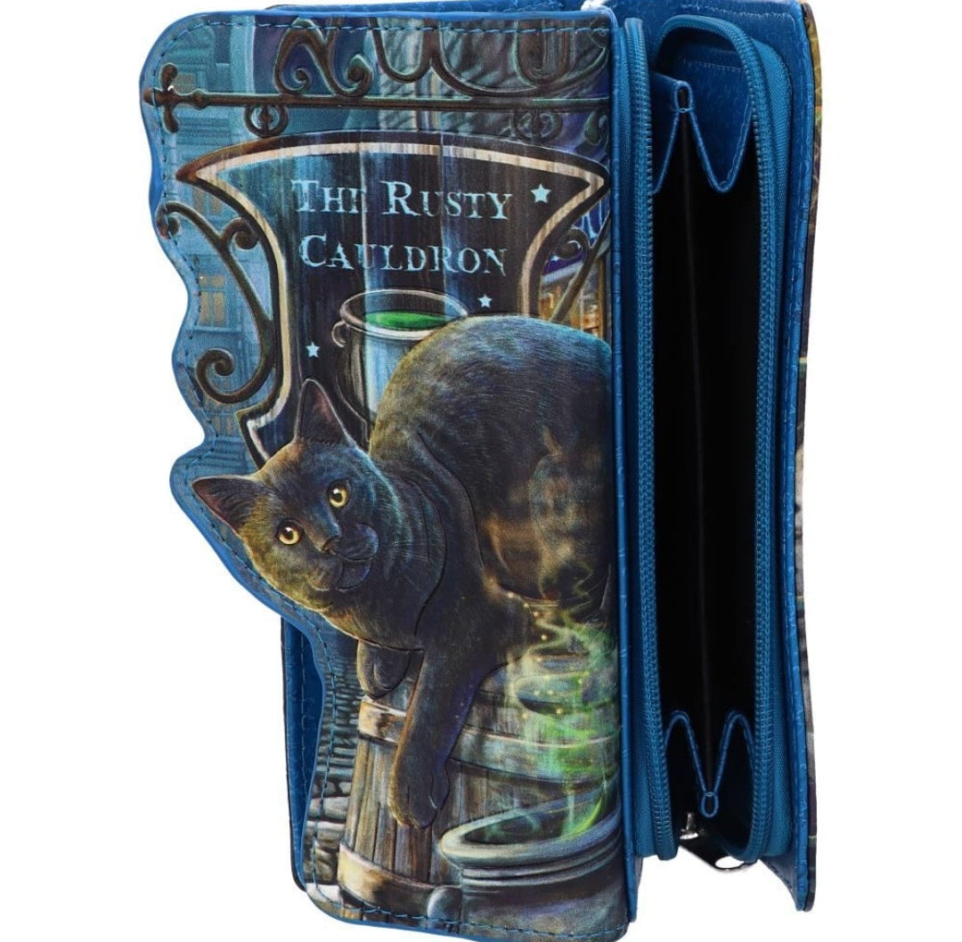 The Rusty Cauldron Embossed Purse