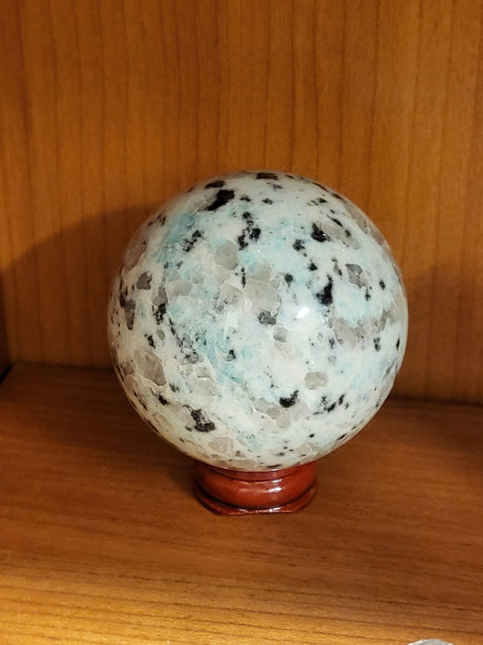 Kiwi Jasper Sphere
