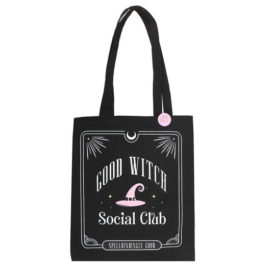 Good Witch Social Club Tote Bag