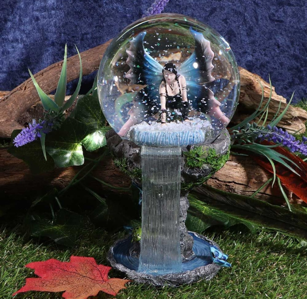 Immortal Flight Snowglobe - Anne Stokes