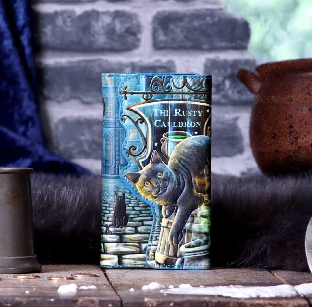 The Rusty Cauldron Embossed Purse