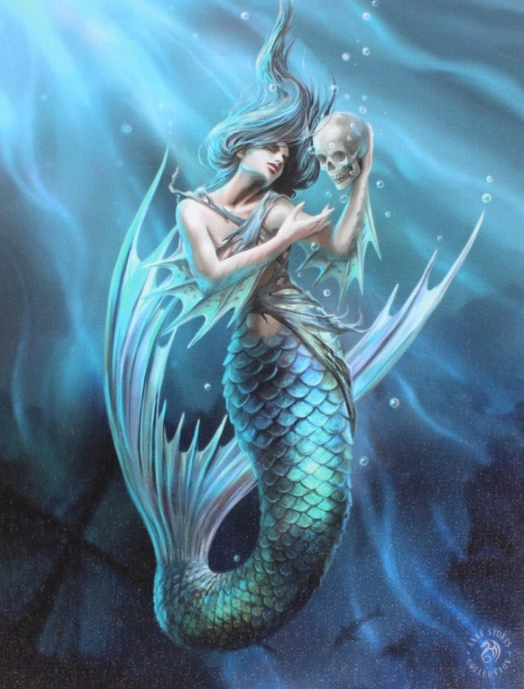 Sailors Ruin Canvas Plaque - Anne Stokes