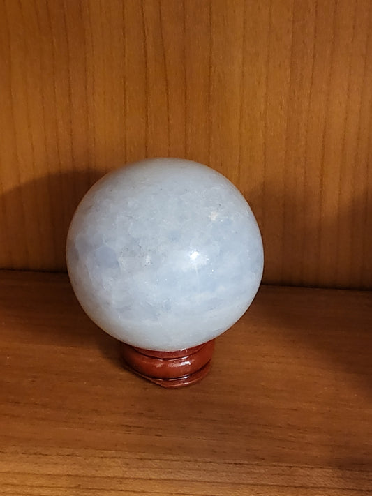 Blue Calcite Sphere